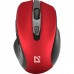 Мишка Defender Prime MB-053 бездротова 6 кн до 1600 dpi безшумна червона (52052)