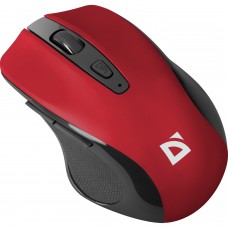 Мишка Defender Prime MB-053 бездротова 6 кн до 1600 dpi безшумна червона (52052)