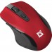 Мишка Defender Prime MB-053 бездротова 6 кн до 1600 dpi безшумна червона (52052)