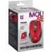 Мишка Defender Prime MB-053 бездротова 6 кн до 1600 dpi безшумна червона (52052)