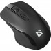 Мишка Defender Prime MB-053 бездротова 6 кн до 1600 dpi безшумна чорна (52053)
