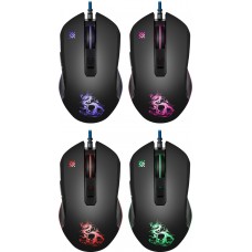 Мишка Defender Sky Dragon GM-090L 6кн 3200dpi (+килимок) підсвітка (52090)