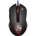Мишка Defender Sleipnir GM-927 ігрова (+килимок) 12800dpi 6кн чорна (52927)