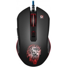 Мишка Defender Sleipnir GM-927 ігрова (+килимок) 12800dpi 6кн чорна (52927)