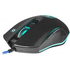 Мишка Defender Sleipnir GM-927 ігрова (+килимок) 12800dpi 6кн чорна (52927)