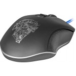 Мишка Defender Sleipnir GM-927 ігрова (+килимок) 12800dpi 6кн чорна (52927)