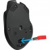 Мишка Defender Thunder GM-213 бездротова ігрова 8кн 1600 dpi 400 mAh чорна (52213)
