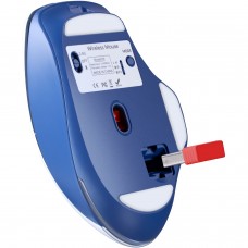 Мишка Defender Tisa GM-126 бездротова ігрова 1600 dpi 7кн 400 mAh синьо-біла (52126)