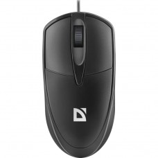 Мишка Defender Trace MB-989 USB 3кн 1000dpi чорна (52989)