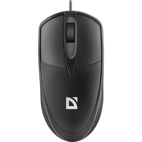 Мишка Defender Trace MB-989 USB 3кн 1000dpi чорна (52989)