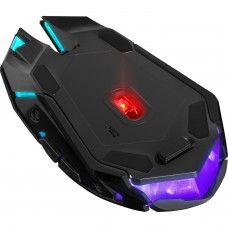 Мишка Defender Trigger GM-934 бездротова ігрова 6 кн 3200 dpi 350mAh LED чорна (52934)