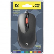 Мишка Defender Ultra Classic MB-280 4 кн 1200 dpi 7 кол підсвітки чорна (52281)