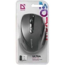 Мишка Defender Ultra MM-315 бездротова 1200dpi 6кн чорна (52315)