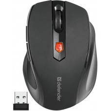 Мишка Defender Ultra MM-315 бездротова 1200dpi 6кн чорна (52315)