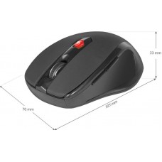 Мишка Defender Ultra MM-315 бездротова 1200dpi 6кн чорна (52315)