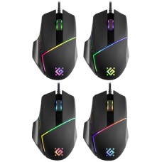 Мишка Defender Warfame GM-880L ігрова 12800dpi 8кн RGB (52880)
