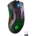 Мишка Defender Warlock GM-709L RGB ігрова бездротова 2400dpi 7кн чорна (52709)
