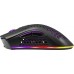 Мишка Defender Warlock GM-709L RGB ігрова бездротова 2400dpi 7кн чорна (52709)