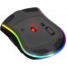 Мишка Defender Warlock GM-709L RGB ігрова бездротова 2400dpi 7кн чорна (52709)