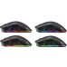 Мишка Defender Warlock GM-709L RGB ігрова бездротова 2400dpi 7кн чорна (52709)