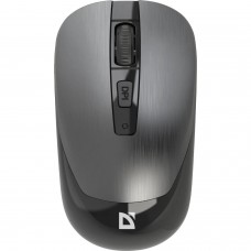 Мишка Defender Wave MM-995 бездротова 4 кн до 1600 dpi безшумна сіра (52993)
