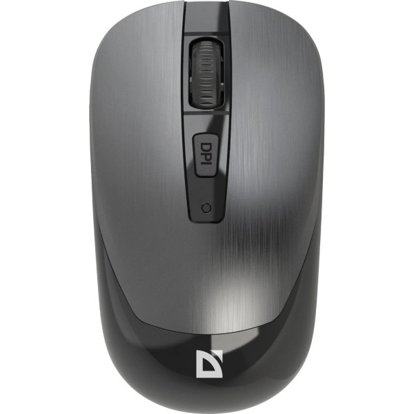 Мишка Defender Wave MM-995 бездротова 4 кн до 1600 dpi безшумна сіра (52993)