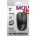 Мишка Defender Wave MM-995 бездротова 4 кн до 1600 dpi безшумна чорна (52995)