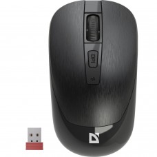 Мишка Defender Wave MM-995 бездротова 4 кн до 1600 dpi безшумна чорна (52995)