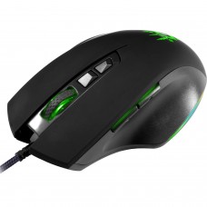 Мишка Defender Wolverine GM-700L ігрова RGB 7 кн 12800 dpi чорна (52700)