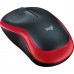Мишка Logitech M185 бездротова Red (new) (910-002237)