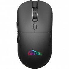 Мишка Media-Tech MT1124 бездротова Bluetooth+2 4G 3200dpi 5кн Silent чорна (MT1124)