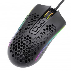 Мишка Redragon Storm M808 RGB Optical ігрова 12400dpi 7кн Ultralight чорна (77854)