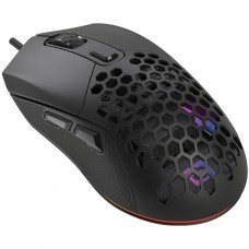 Мишка Sandberg FlexCover 6D Gamer Mouse RGB ігрова 12800 dpi 6кн Huano чорна (640-28)