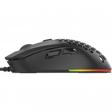 Мишка Sandberg FlexCover 6D Gamer Mouse RGB ігрова 12800 dpi 6кн Huano чорна (640-28)