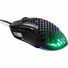 Мишка SteelSeries Aerox 5 RGB 18000dpi 9кн чорна (62401)