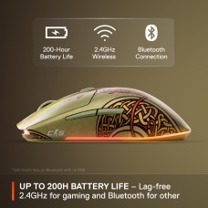 Мишка SteelSeries CS2 Dragon Lore Edition Wireless RGB (62614)