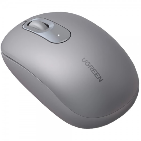 Мишка UGREEN 2 4GHz MU105 бездротова 2400dpi 3кн Сіра (90669)
