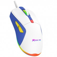 Мишка XTRIKE ME GM-227 ігрова 3600dpi 6кн LED біла (GM-227)