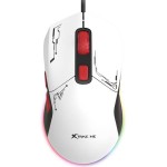 Мишка XTRIKE ME GM-316 ігрова 7200dpi 6кн 13 режимів RGB 2 панелі біла (GM-316W) Мишка XTRIKE ME GM-316 ігрова 7200dpi 6кн 13 режимів RGB 2 панелі біла (GM-316W)
