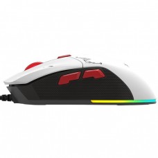 Мишка XTRIKE ME GM-316 ігрова 7200dpi 6кн 13 режимів RGB 2 панелі біла (GM-316W)