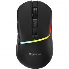 Мишка XTRIKE ME GM-322 ігрова 7200dpi 6кн RGB чорна (GM-322BK)
