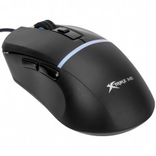 Мишка XTRIKE ME GM-322 ігрова 7200dpi 6кн RGB чорна (GM-322BK)
