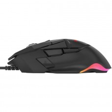 Мишка XTRIKE ME GM-502 ігрова 12800dpi 8кн RGB чорна (GM-502)