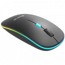 Мишка XTRIKE ME GW-113 бездротова Bluetooth+2 4G 3200dpi 4кн 7 режимів RGB чорна (GW-113)