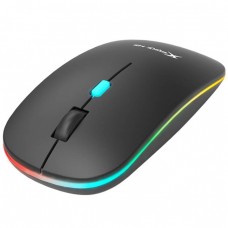 Мишка XTRIKE ME GW-113 бездротова Bluetooth+2 4G 3200dpi 4кн 7 режимів RGB чорна (GW-113)