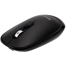 Мишка XTRIKE ME GW-119 бездротова Bluetooth+2 4G 1600dpi 4кн Silent чорна (GW-119BK)