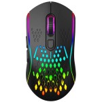 Мишка XTRIKE ME GW-611 ігрова бездротова 8000dpi 7кн RGB чорна (GW-611)