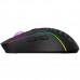 Мишка XTRIKE ME GW-611 ігрова бездротова 8000dpi 7кн RGB чорна (GW-611)