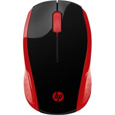 Мишка бездротова HP 200 3 кн 1000 dpi чорно-червона (2HU82AA)