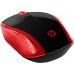 Мишка бездротова HP 200 3 кн 1000 dpi чорно-червона (2HU82AA)